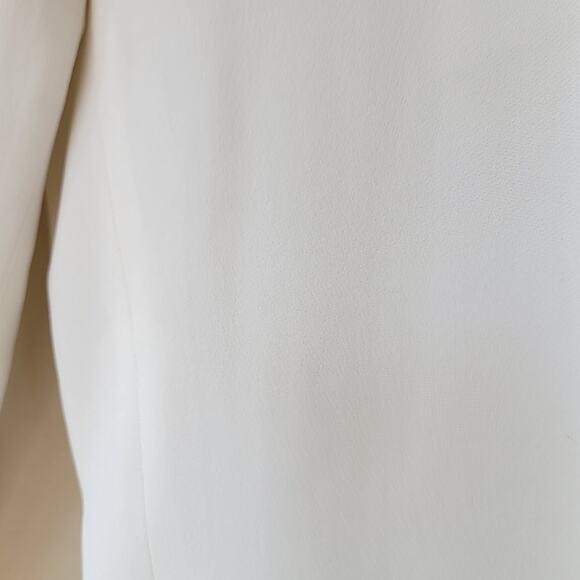 TOM FORD Women's straight-leg Tailored Trousers Ivory Viscose size 44 size 8 - Picture 5 of 13